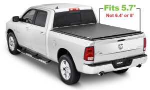 Ram 1500 Classic Tonneau Cover - Tonno Pro - Lo-Roll - Black - `19-`24